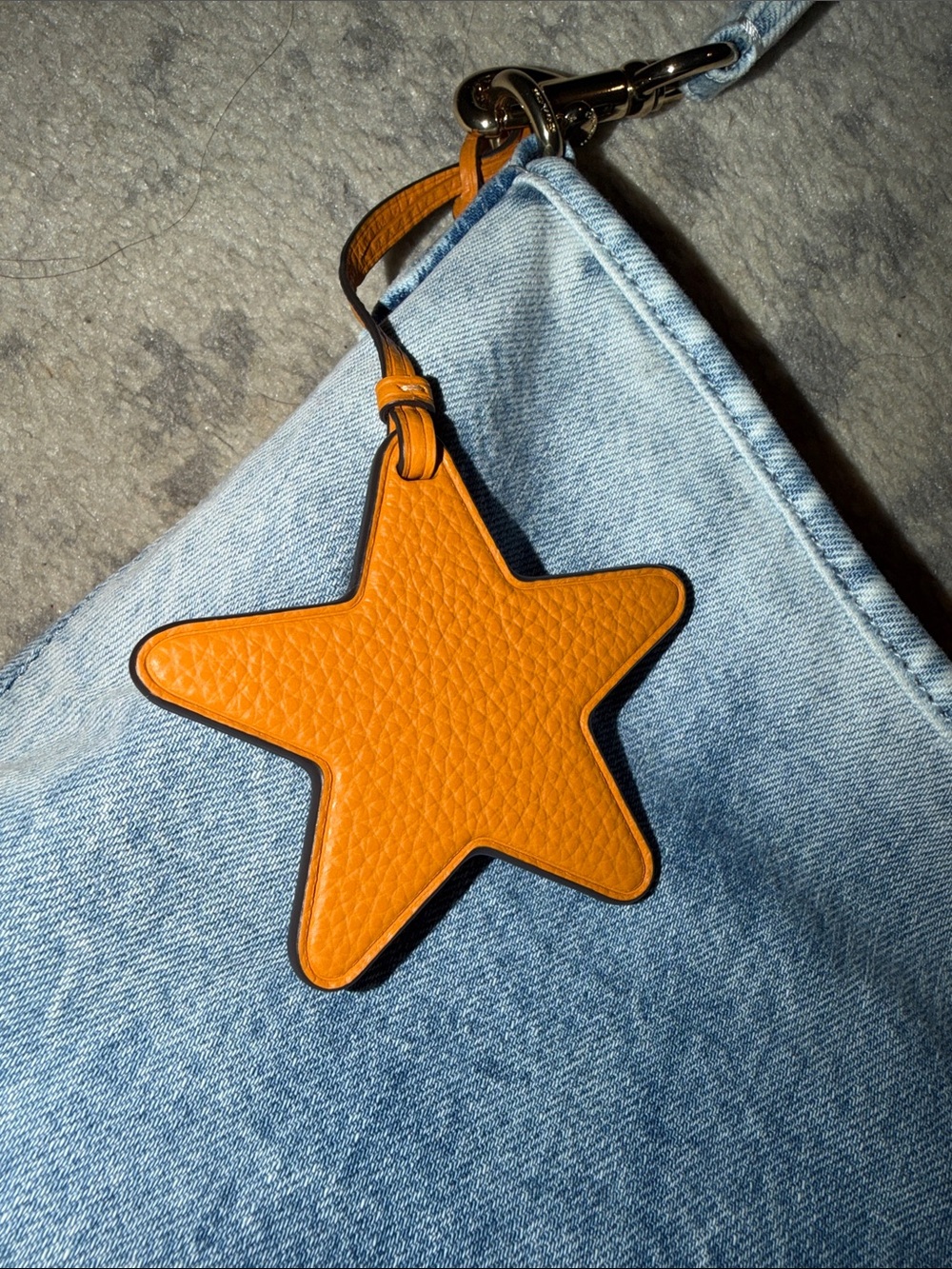 Coach LAUREL SHOULDER BAG IN LOVED DENIM WITH CHARMS - Picture 3 of 6